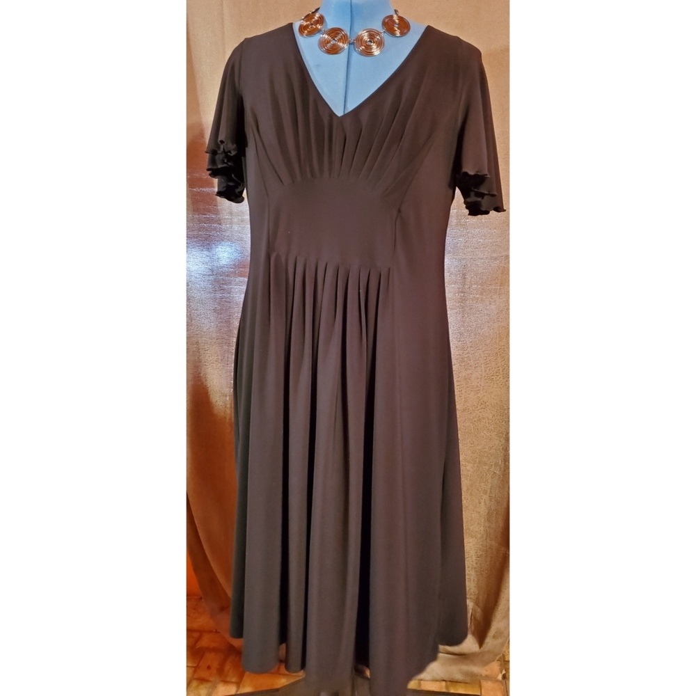 Black Bisou Bisou Michele Bohbot Dress